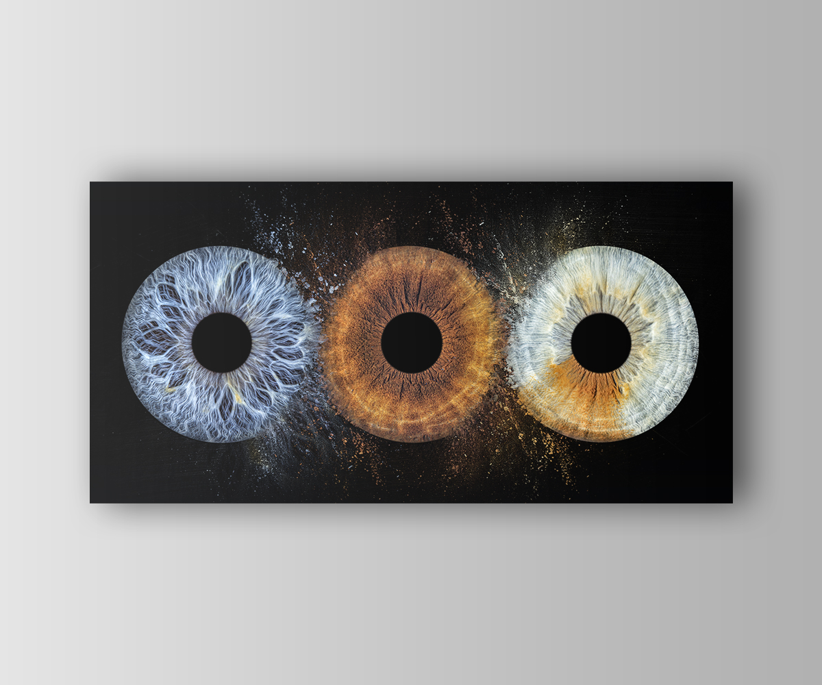 3 Eyes Rectangular Acrylic Frames